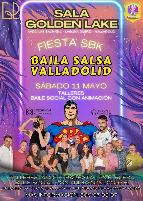 Cartel fiesta Golden 11 may
